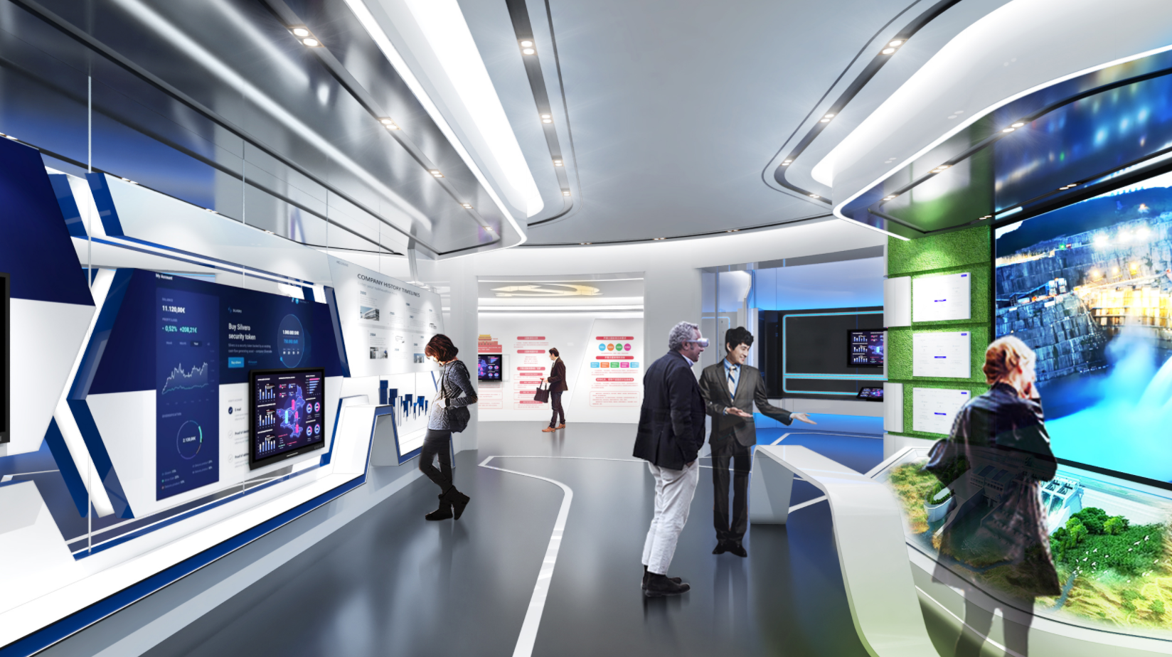 潤陽新能源展示廳概念設(shè)計方案